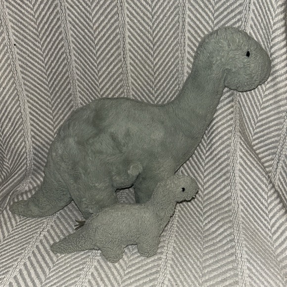 JELLYCAT London I Am Fossilly Brontosaurus Plush Large & Small Versions P3